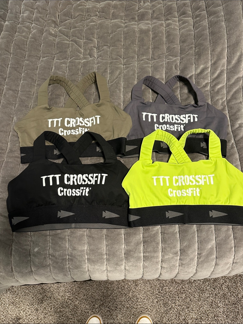 2024 CrossFit Games athlete issued GoRuck sport bras S